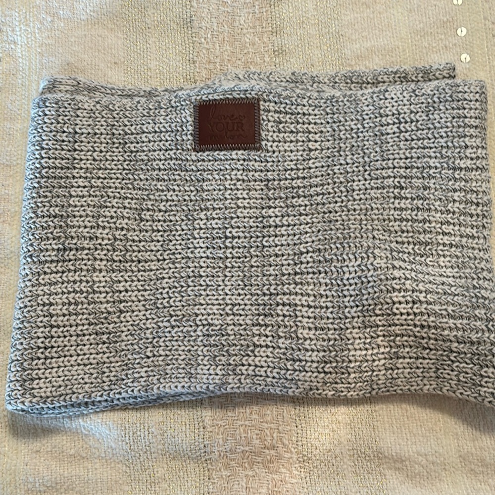 Love Your Melon infinity knit scarf